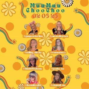 2/6 Muu Muu Choo Choo! 💕🌼🌸🍄🫶 Like to follow along!
